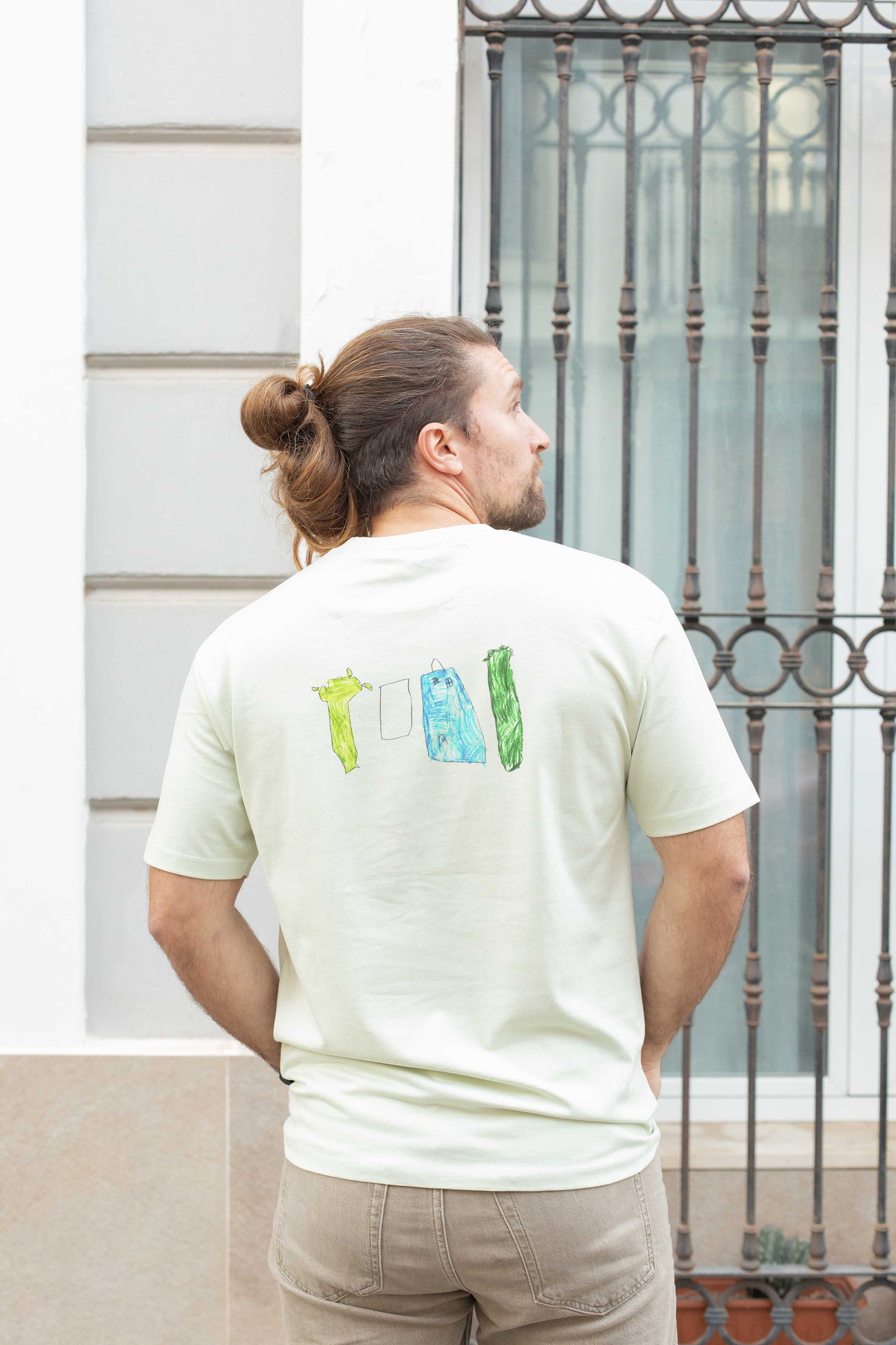 Regalo Día del Padre – Camiseta personalizada con el dibujo de tu hijo